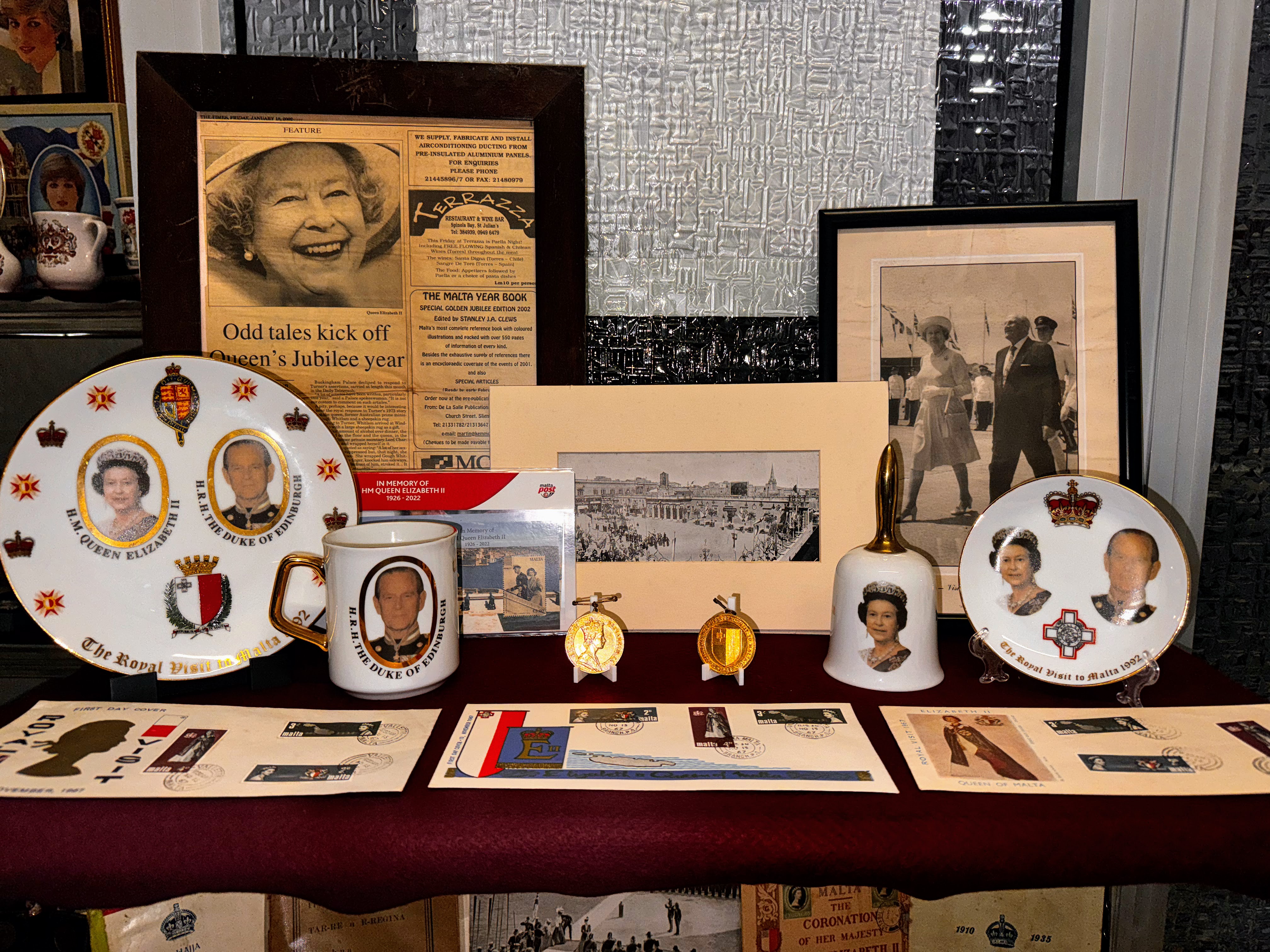 Royal memorabilia display 4